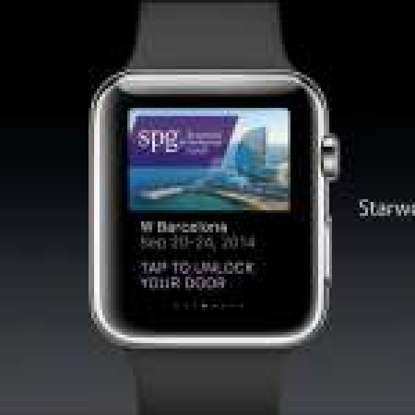 Az okosóra a nyitja a szállodai szobáknak