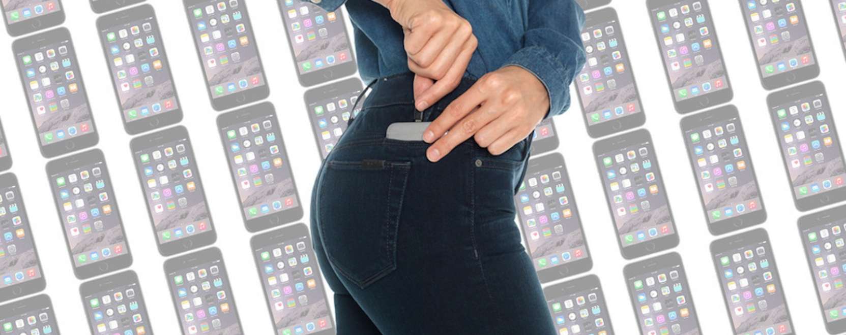 Telefont&ouml;ltő a farmerzsebben