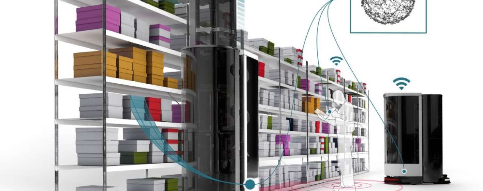 Robotok a rakt&aacute;rban