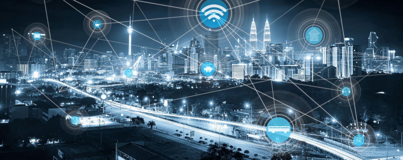 Az okosv&aacute;rosokban a l&aacute;mpaoszlopok is sokkal t&ouml;bbet tudnak