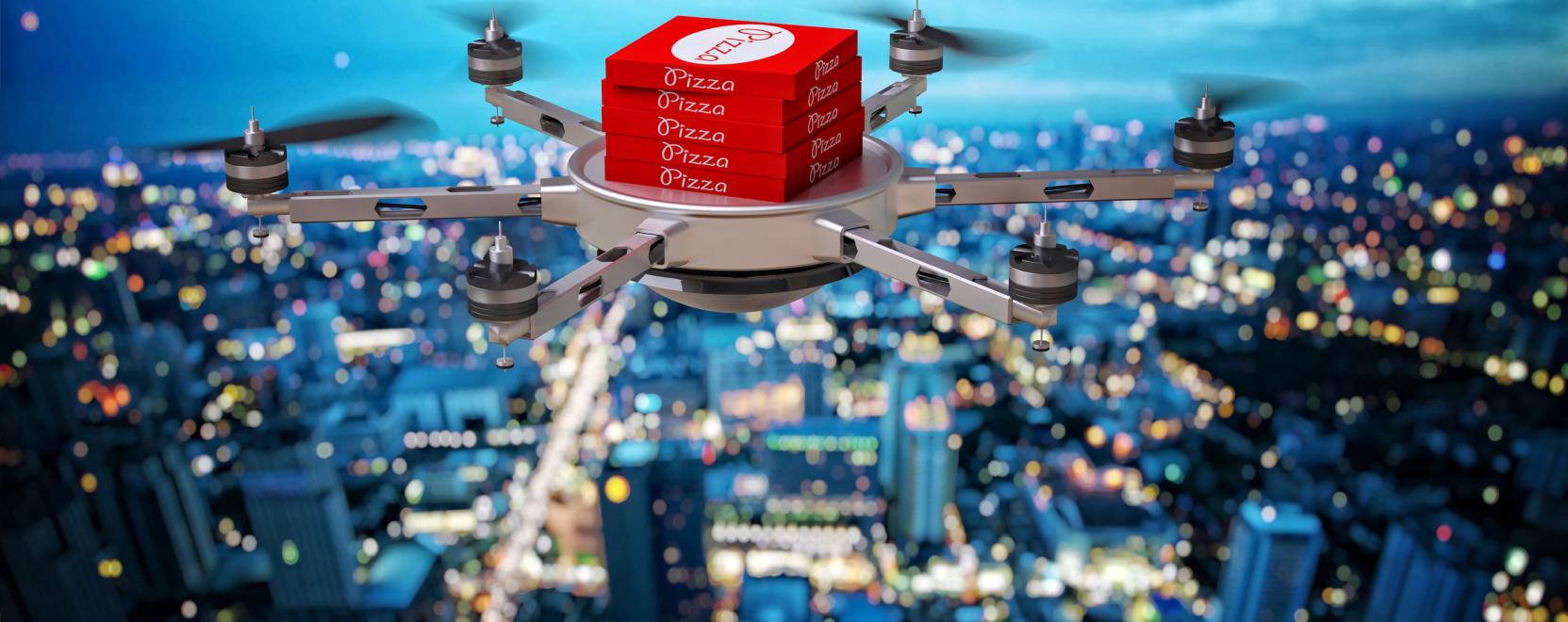 Dr&oacute;n viheti h&aacute;zhoz az &eacute;telt Dublinban