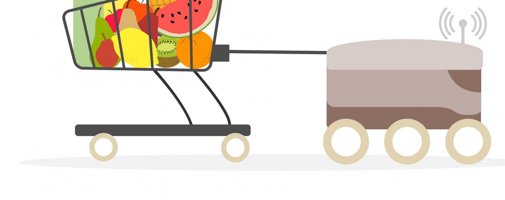 Van, ahol fut&aacute;r helyett m&aacute;r robotok viszik h&aacute;zhoz az eb&eacute;det