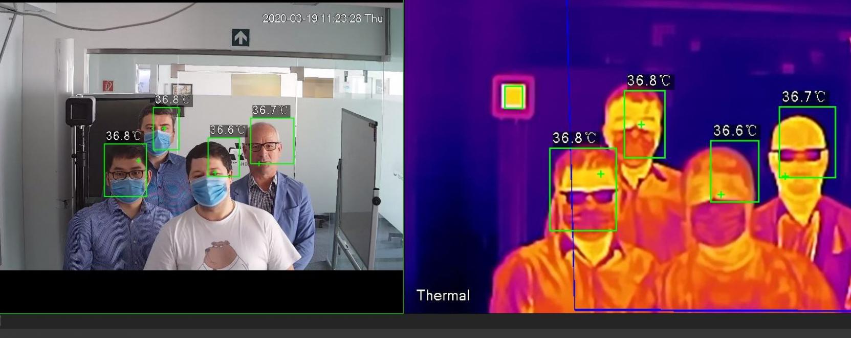 Hőkamera szűri ki a l&aacute;zas betegeket a SOTE klinik&aacute;n