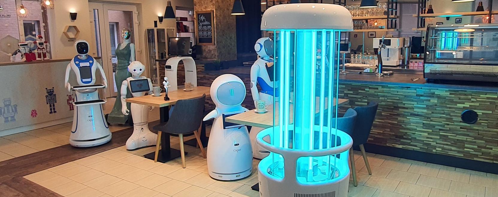 Magyar fejlesztésű fertőtlenítő robot a koronavírus ellen