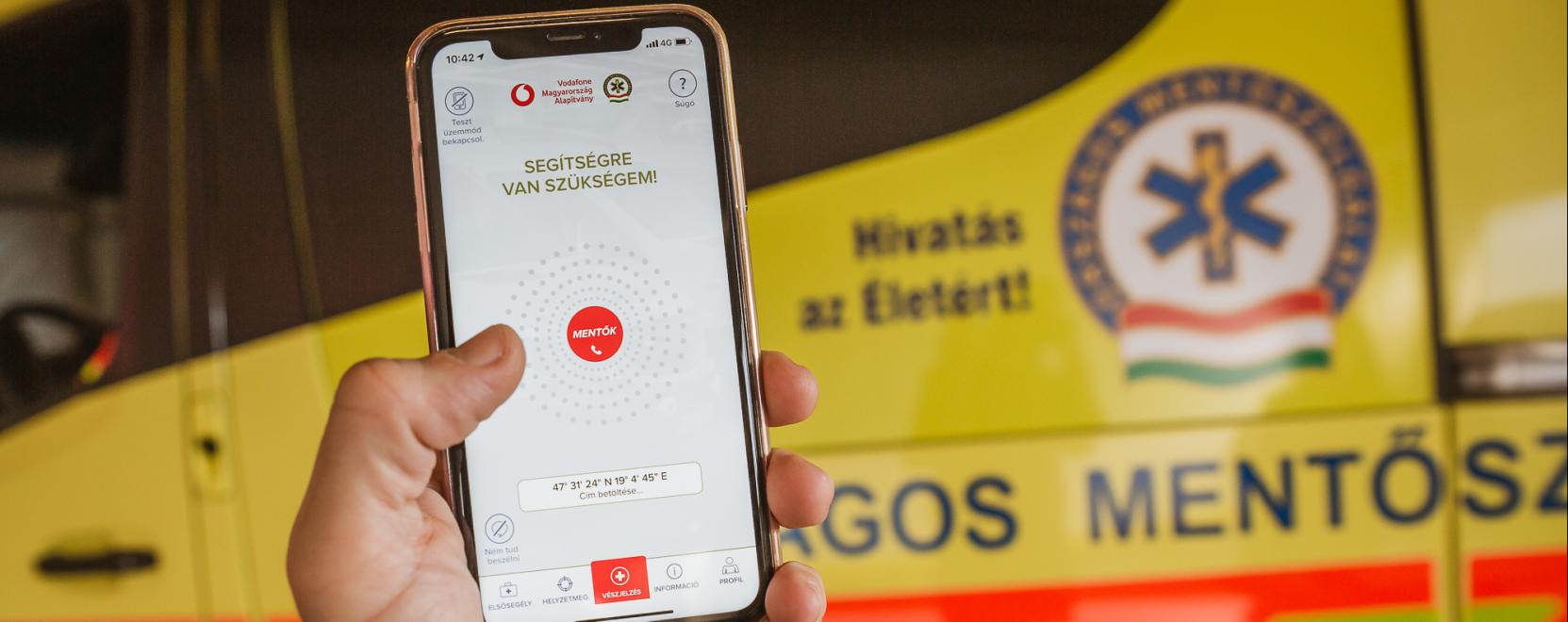 Vide&oacute;h&iacute;v&aacute;s funkci&oacute;val bőv&uuml;l az &Eacute;letMentő applik&aacute;ci&oacute;