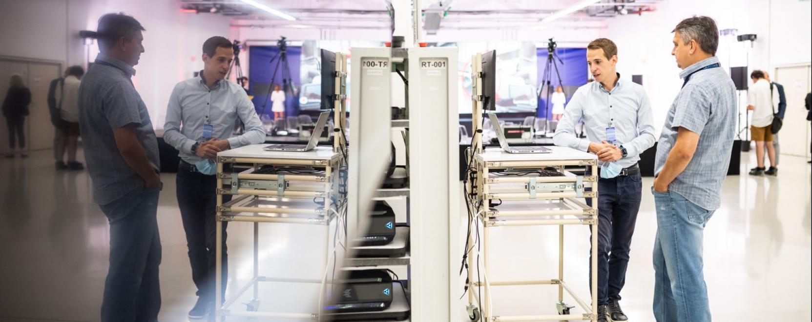 &Uacute;jabb m&eacute;rf&ouml;ldkő: bemutatt&aacute;k az első hazai 5G ipari h&aacute;l&oacute;zatot