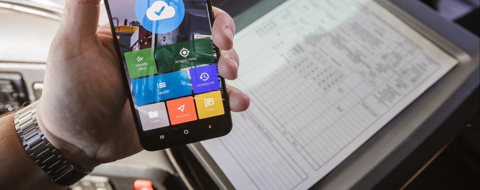 &Uacute;tt&ouml;rő digit&aacute;lis megold&aacute;s a fuvaroz&aacute;sban