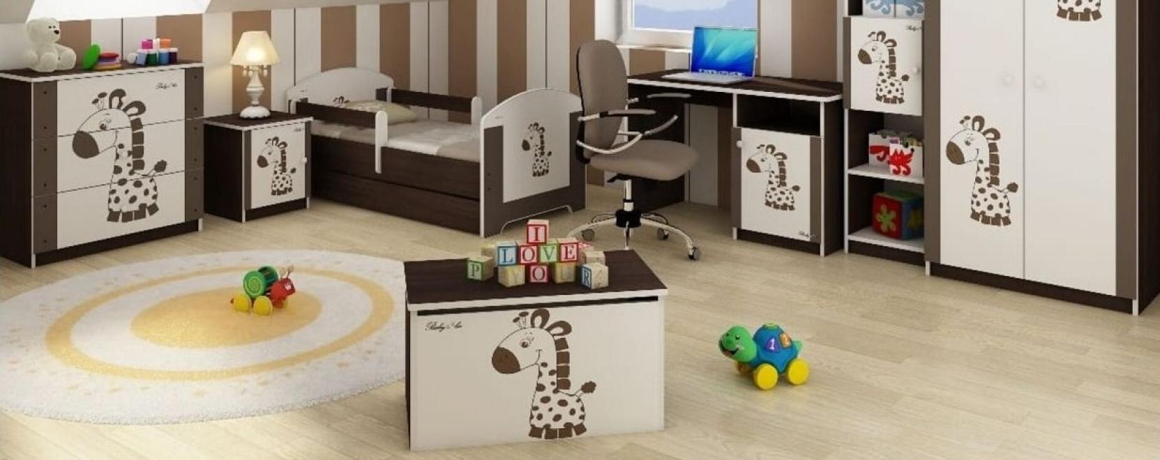 A gyerekszoba berendez&eacute;se k&eacute;t gyermek sz&aacute;m&aacute;ra