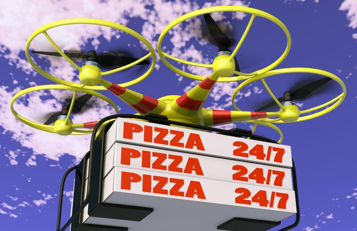 Az Uber drónjai szállíthatják házhoz a pizzát