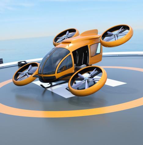 A jövő városa: dróntaxi-állomások lehetnek a háztetőkön?